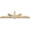 Ekena Millwork Kennewick Rough Sawn Timber Gable Bracket, Douglas Fir, 72"W x 21"H x 4"D x 4"F, 7/12 Pitch GBW072X21X0404KEN00RDF - alternate 5